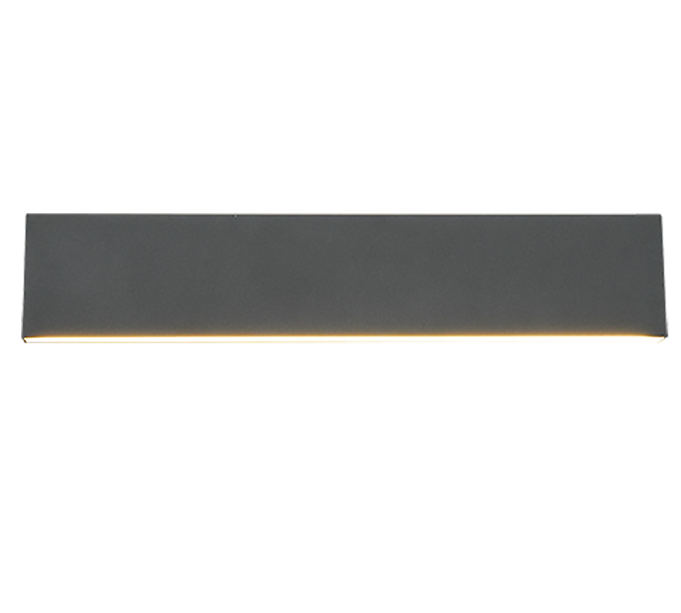Kinkiet CONCHAantracytowo-biały LED 2x9W 900lm wym:8x47x47cm IP20 Trio