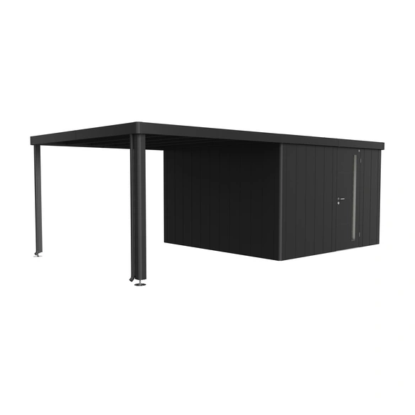 Seitendach »Neo«, BxL: 3000 x 3470 mm, Metall