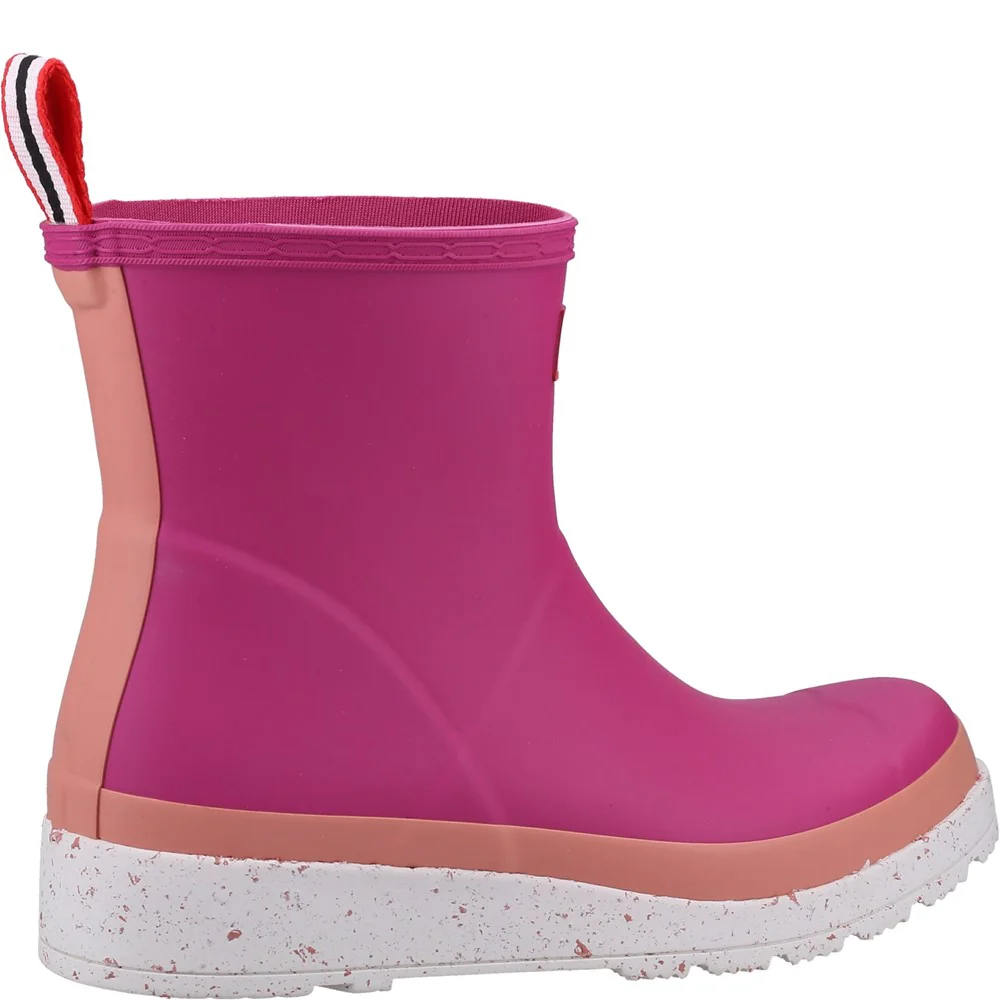 Hunter Play Short Speckle Wellington Boots
