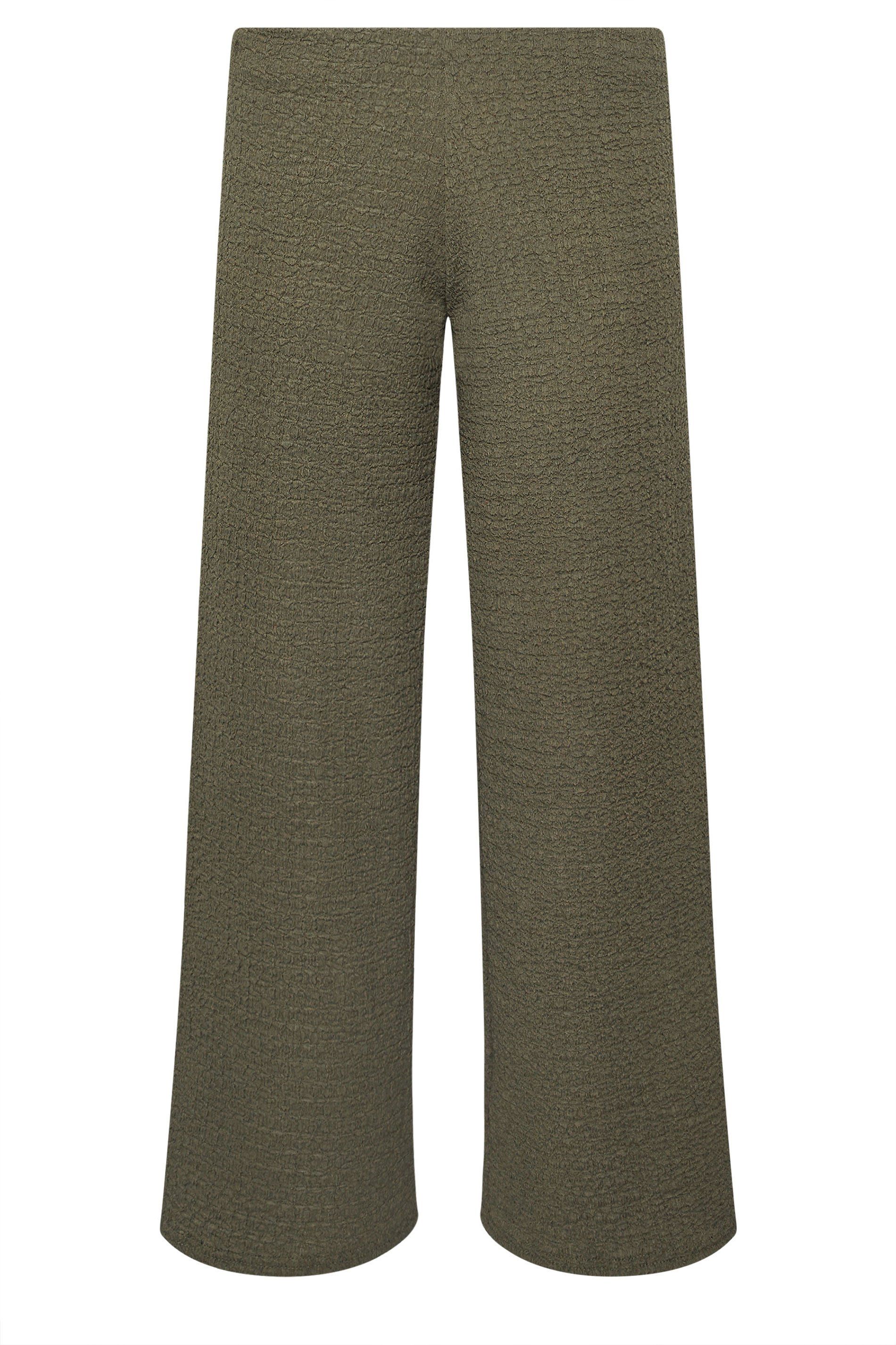 PixieGirl Petite Textured Wide Leg Trousers