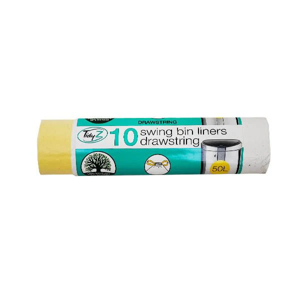 Tidy Z Swing Bin Liners 50 Litre 10 Pack