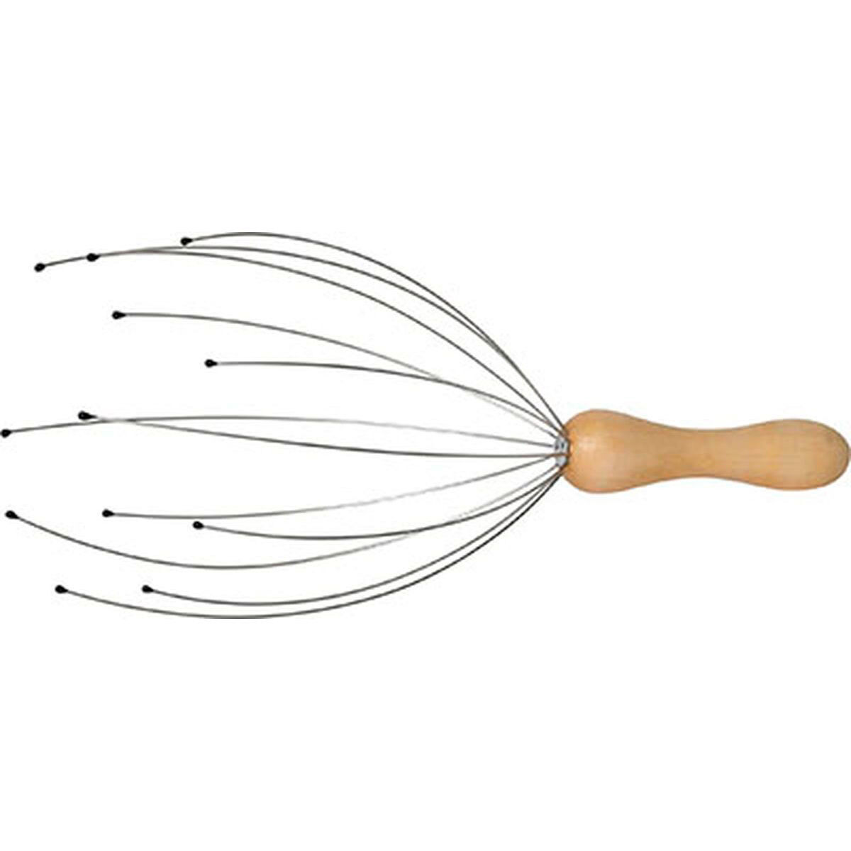 Massajador para cabeça cabo em bambu