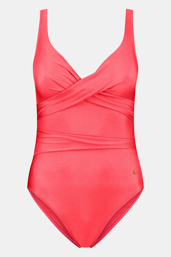 Beachlife 303A - Red Shine Padded Swimsuit Badpak Dames