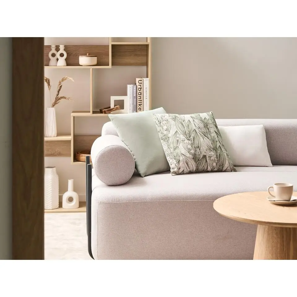 XYLOPIA - Sierkussen set van 3 - Groen/Wit - Katoen