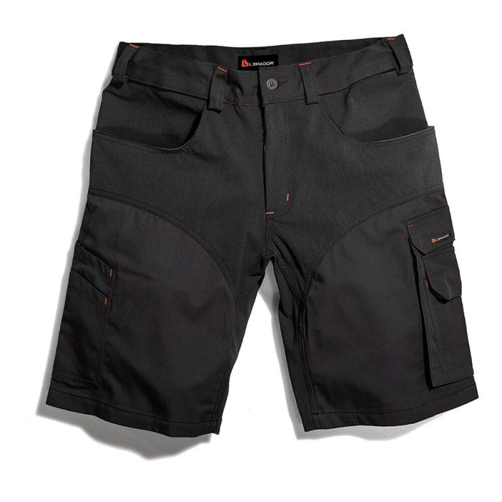 ARBEIDSSHORTS L.BRADER 1490PB SVART STRL 48
