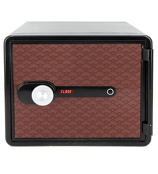 Coffre fort ignifuge 20L Anti feu 1H Electronique a code fixation sol FS-FM20 Reskal Couleur - Rouge