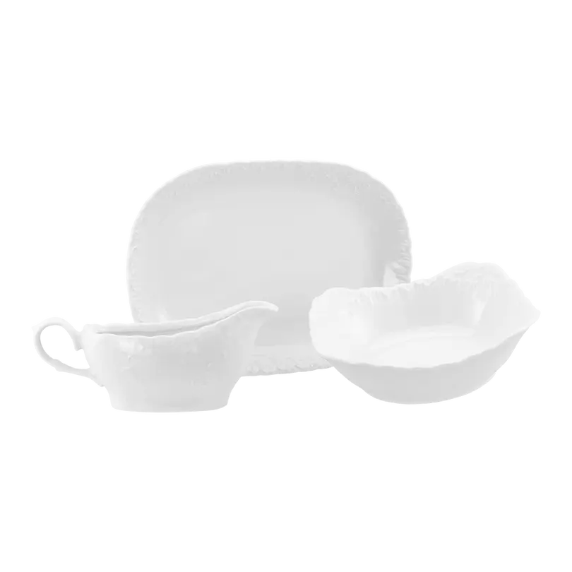 Servierplatte 3-teilig Rokoko
