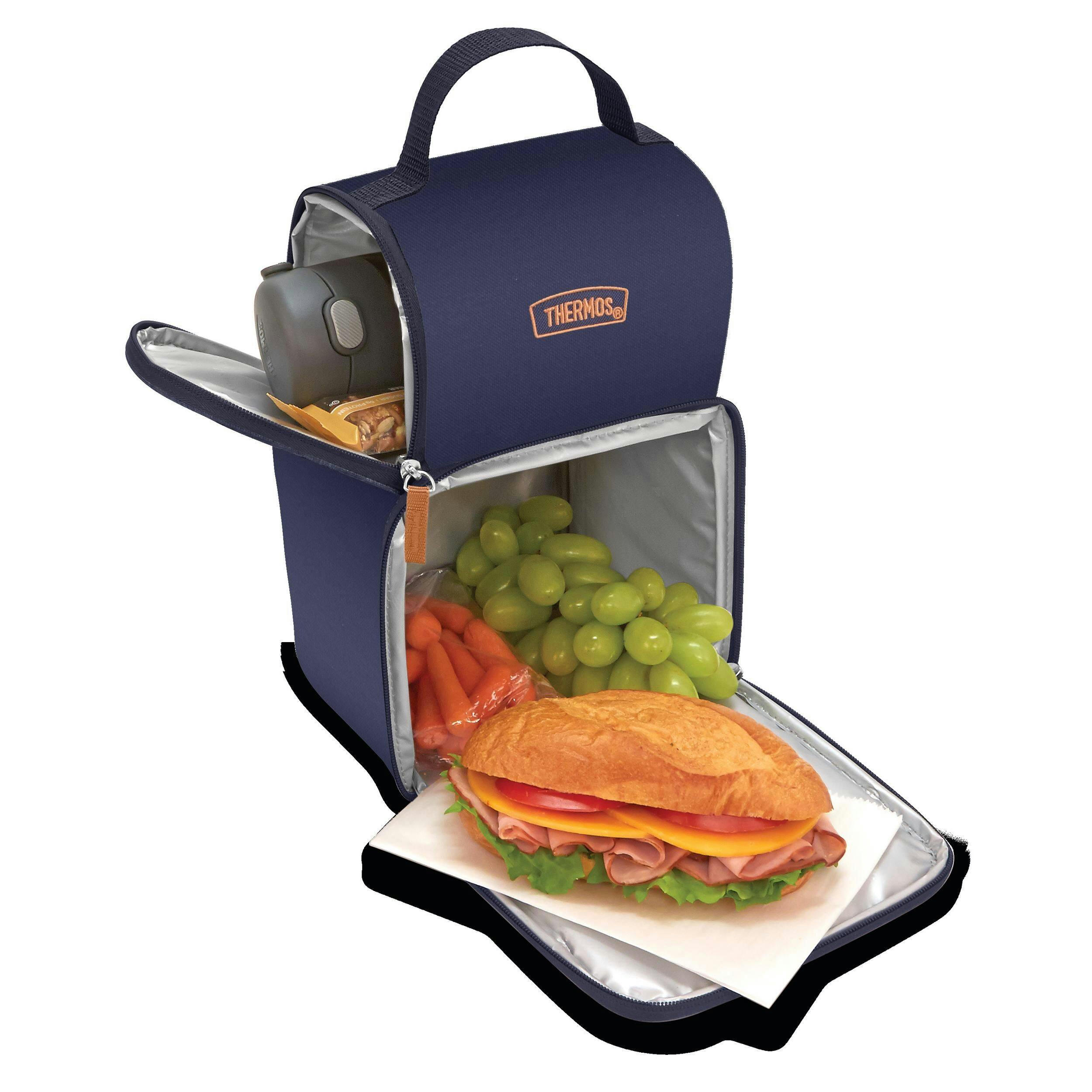 Themos Dual Plaid Insulated Lunch Bag