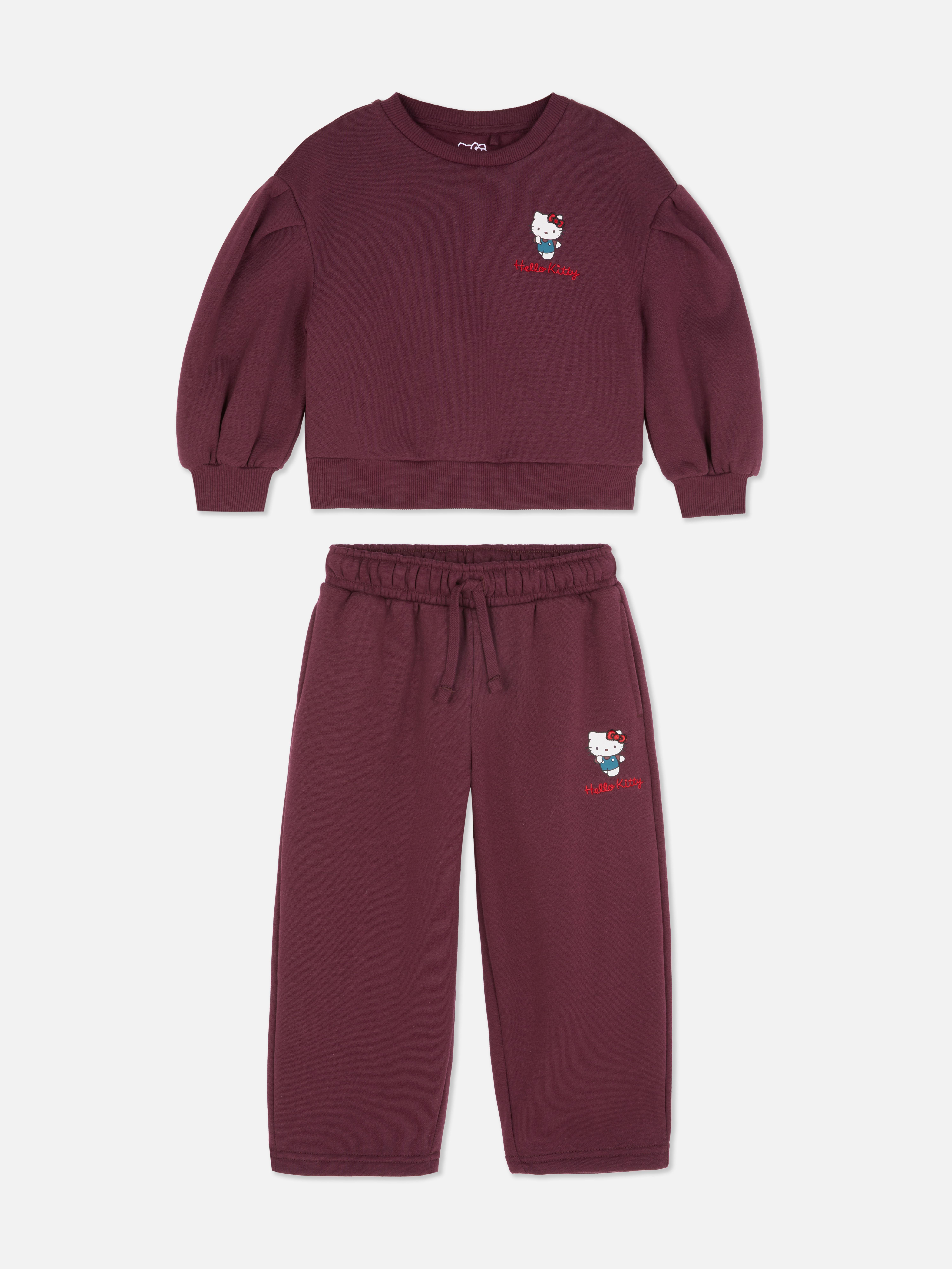 1.5-8yrs | Hello Kitty Sweatshirt and Sweatpants Set