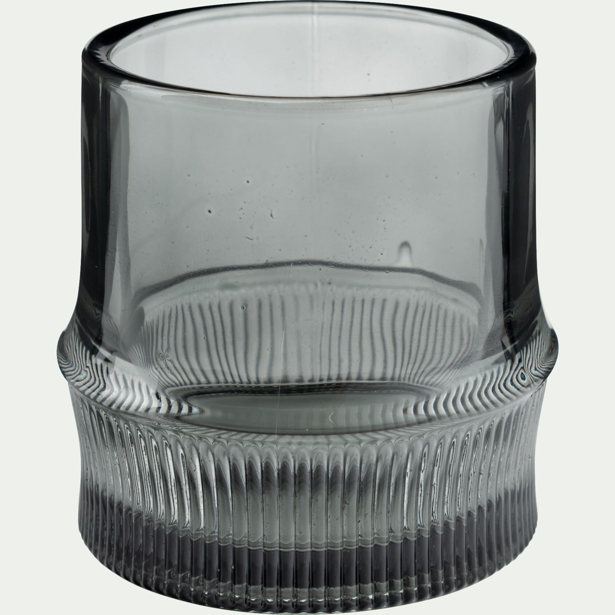 VLORE - Photophore en verre H8cm - vert cèdre