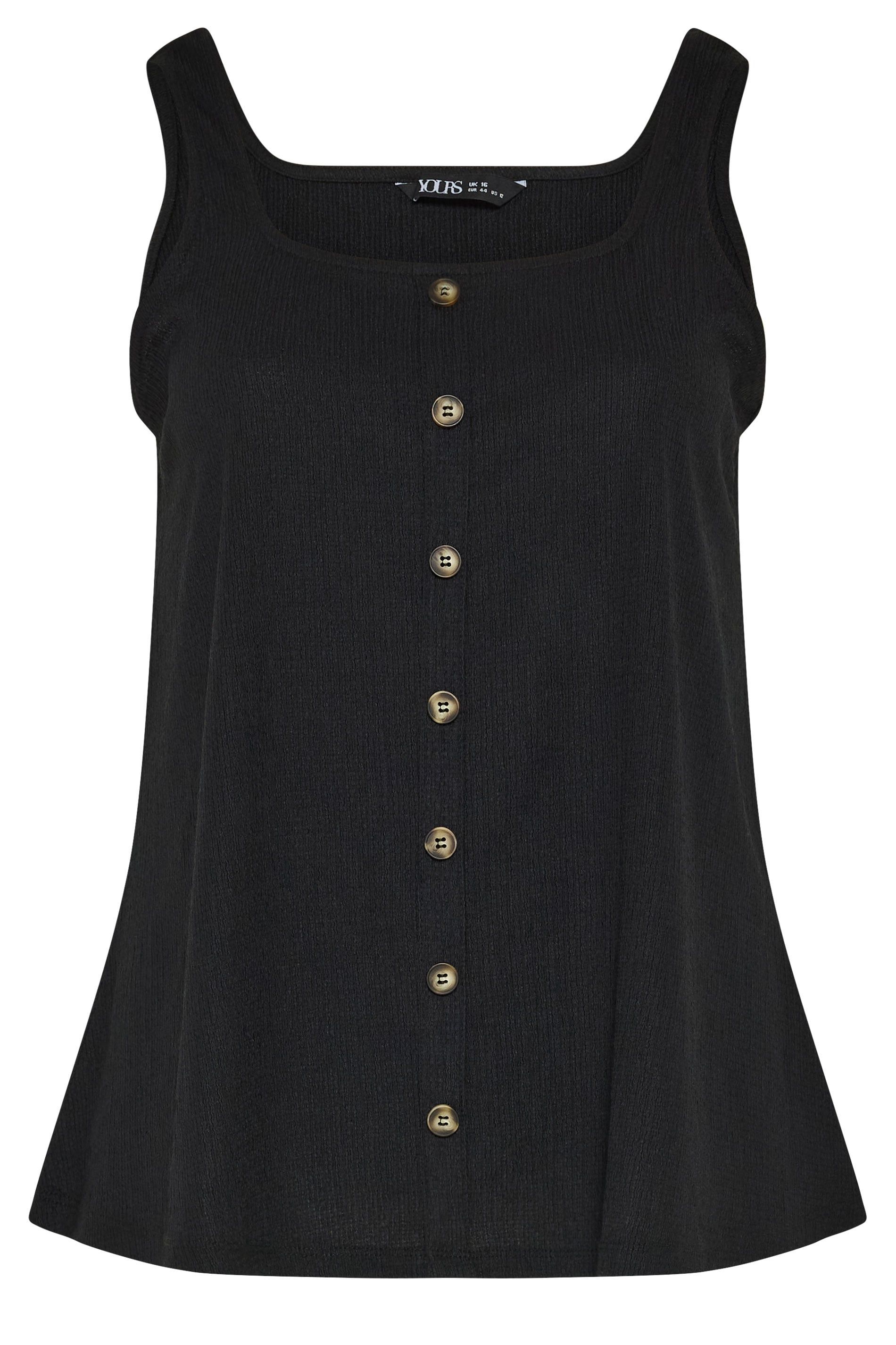 Yours Crinkle Vest Top