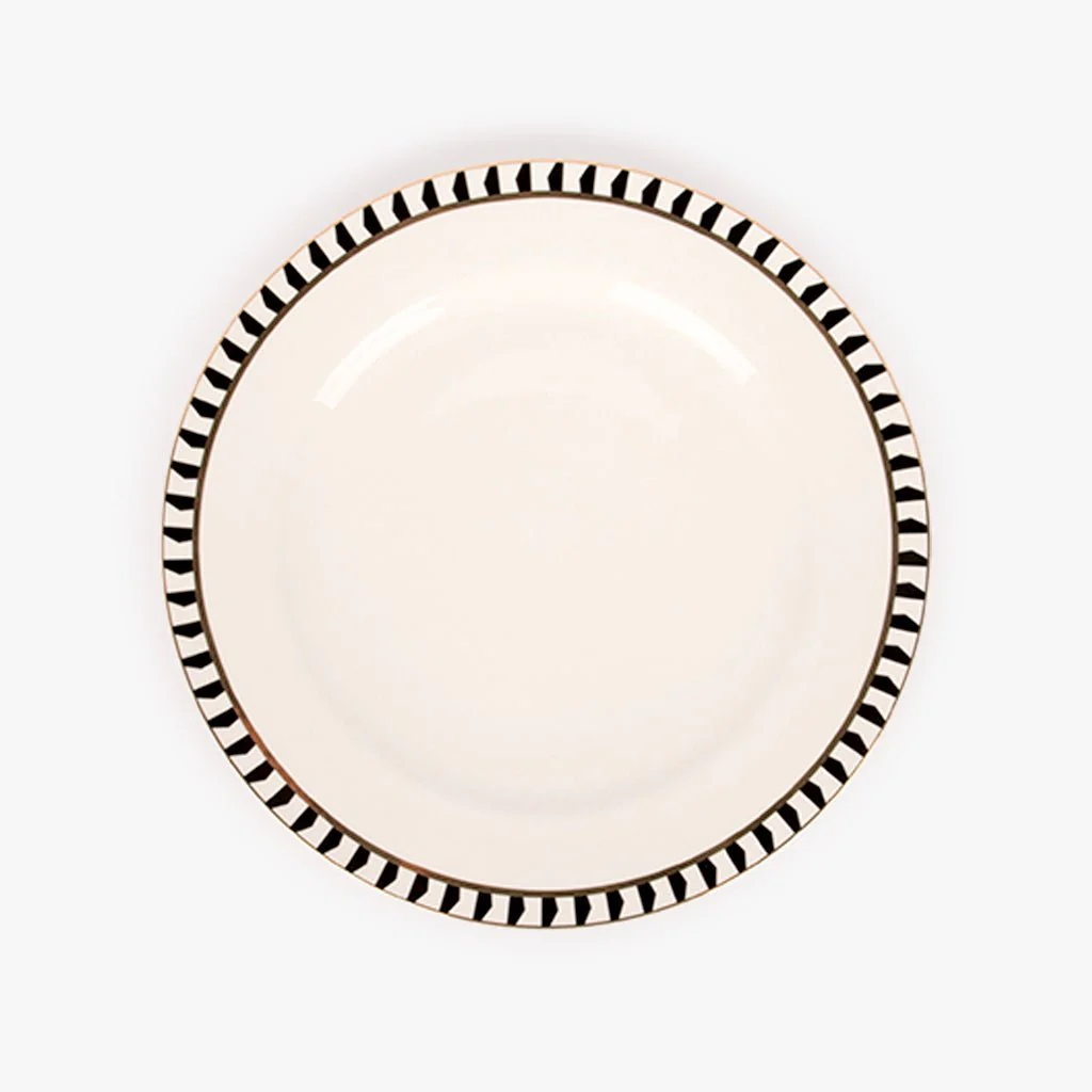 Prato Marcador Friso BLACK CAT