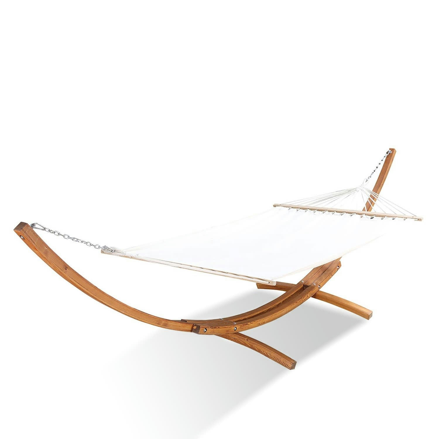 LAGOA - Hamac sur support 3,15 m en bois écru