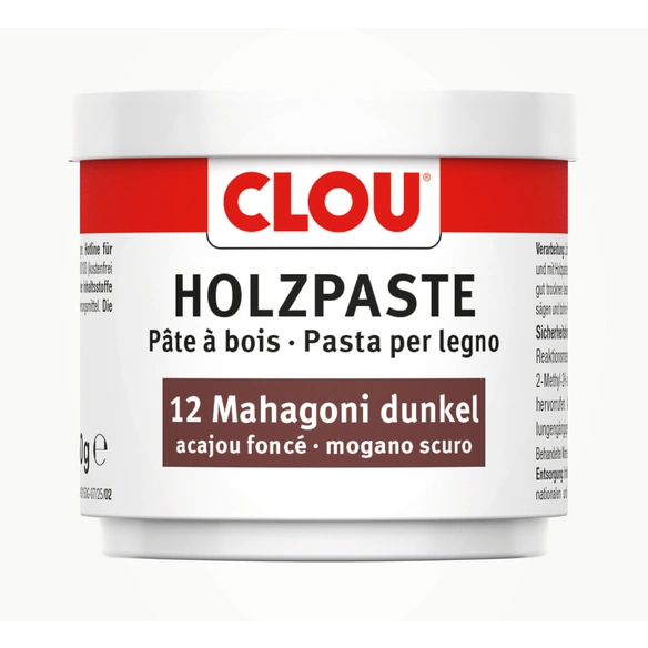Holzpaste, wasserlöslich, mahagoni dunkel