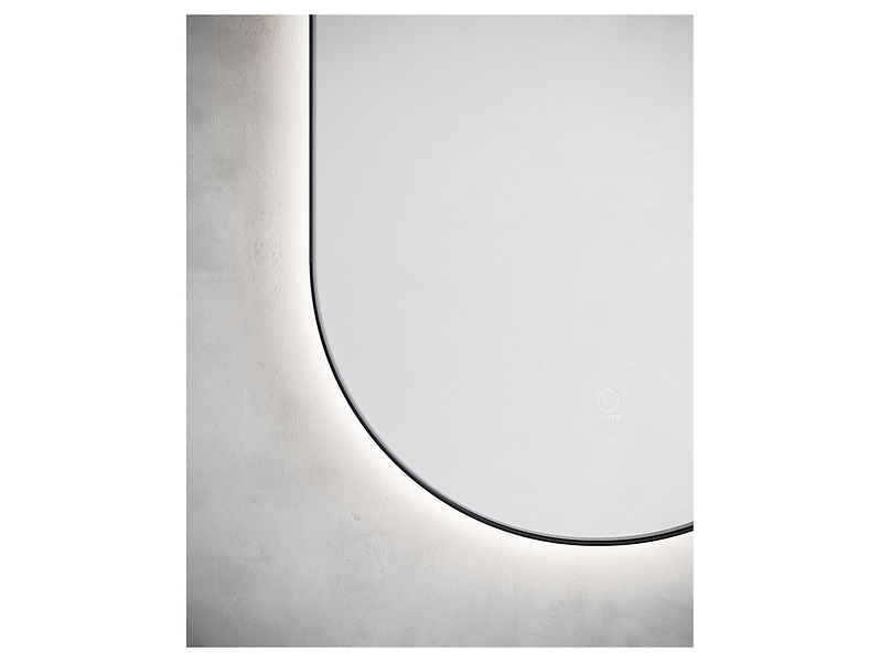Lustro ścienne Holi Premium LED 50x110 cm czarne