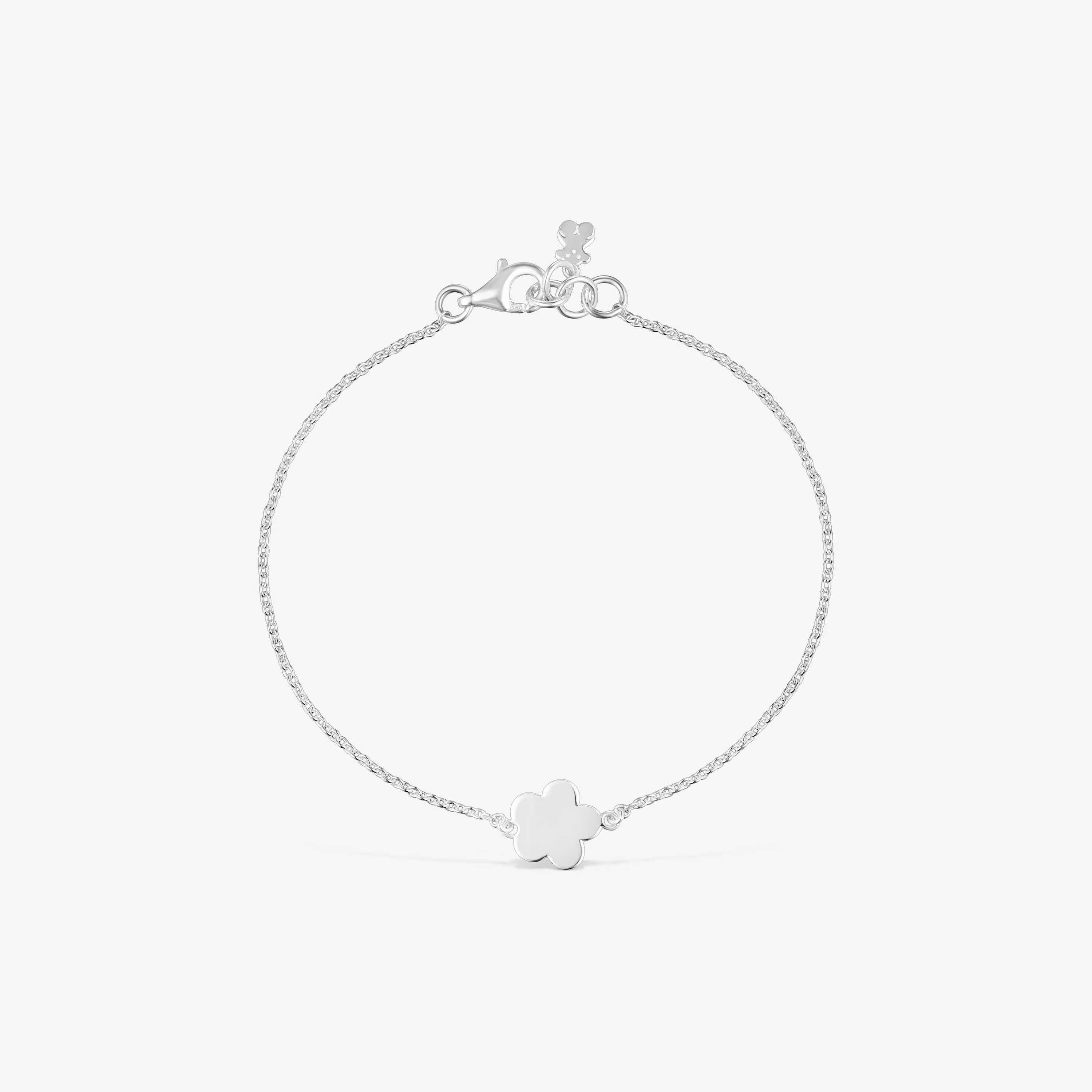 Pulsera cadena flor de plata TOUS Motivos