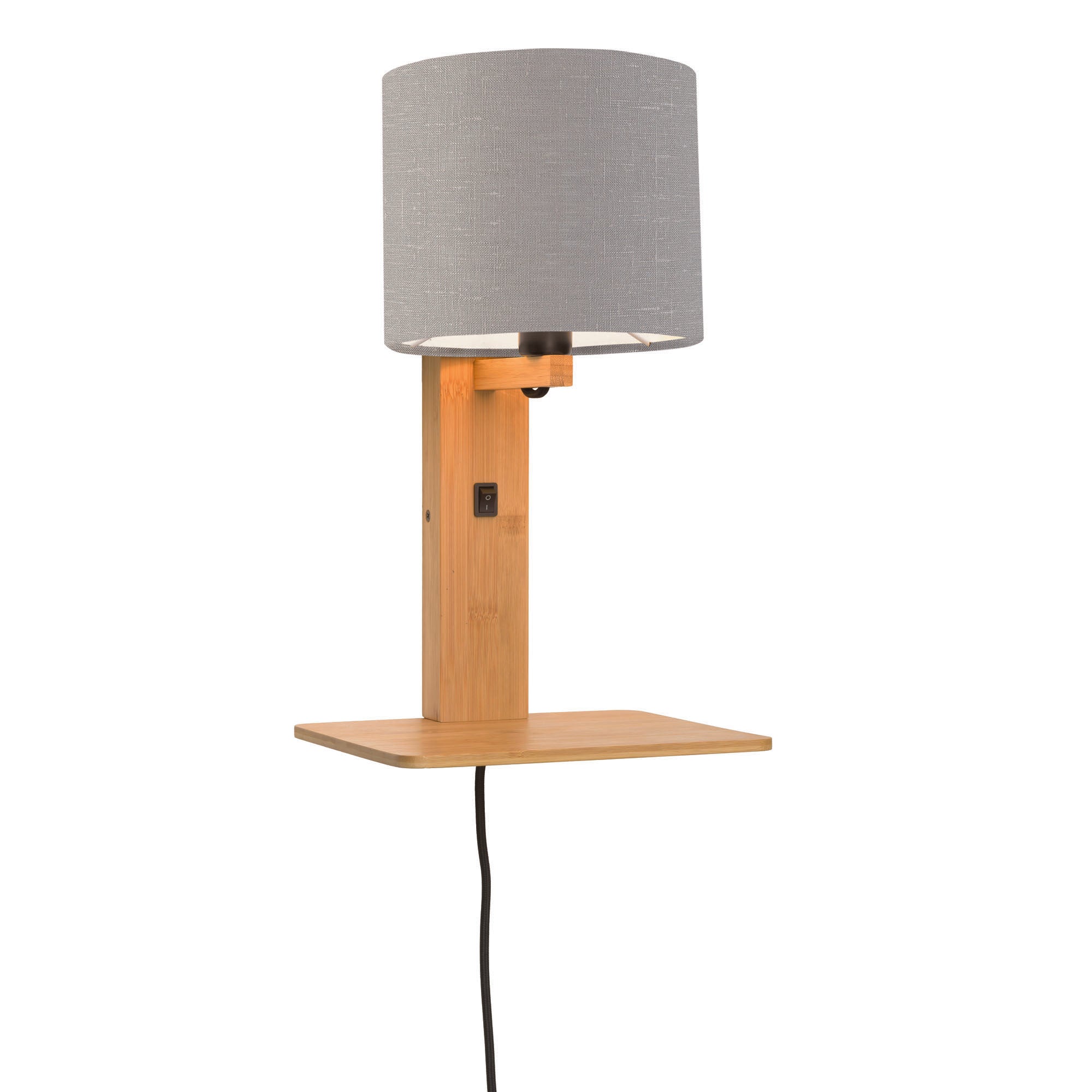 GOOD&MOJO wandlamp Andes - bruin - 19x24x36cm