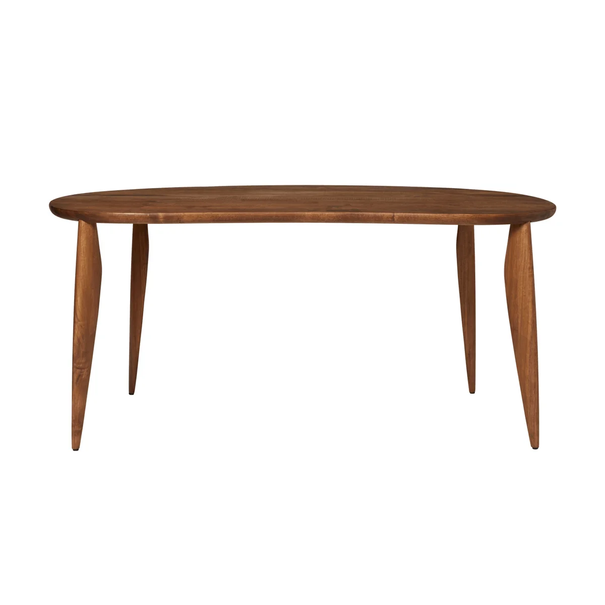 Ferm Living - Feve Esstisch, 160 x 86 cm, Walnuss natur