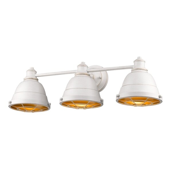 Golden Lighting's Bartlett FW 3 Light Bath Vanity #7312-BA3 FW