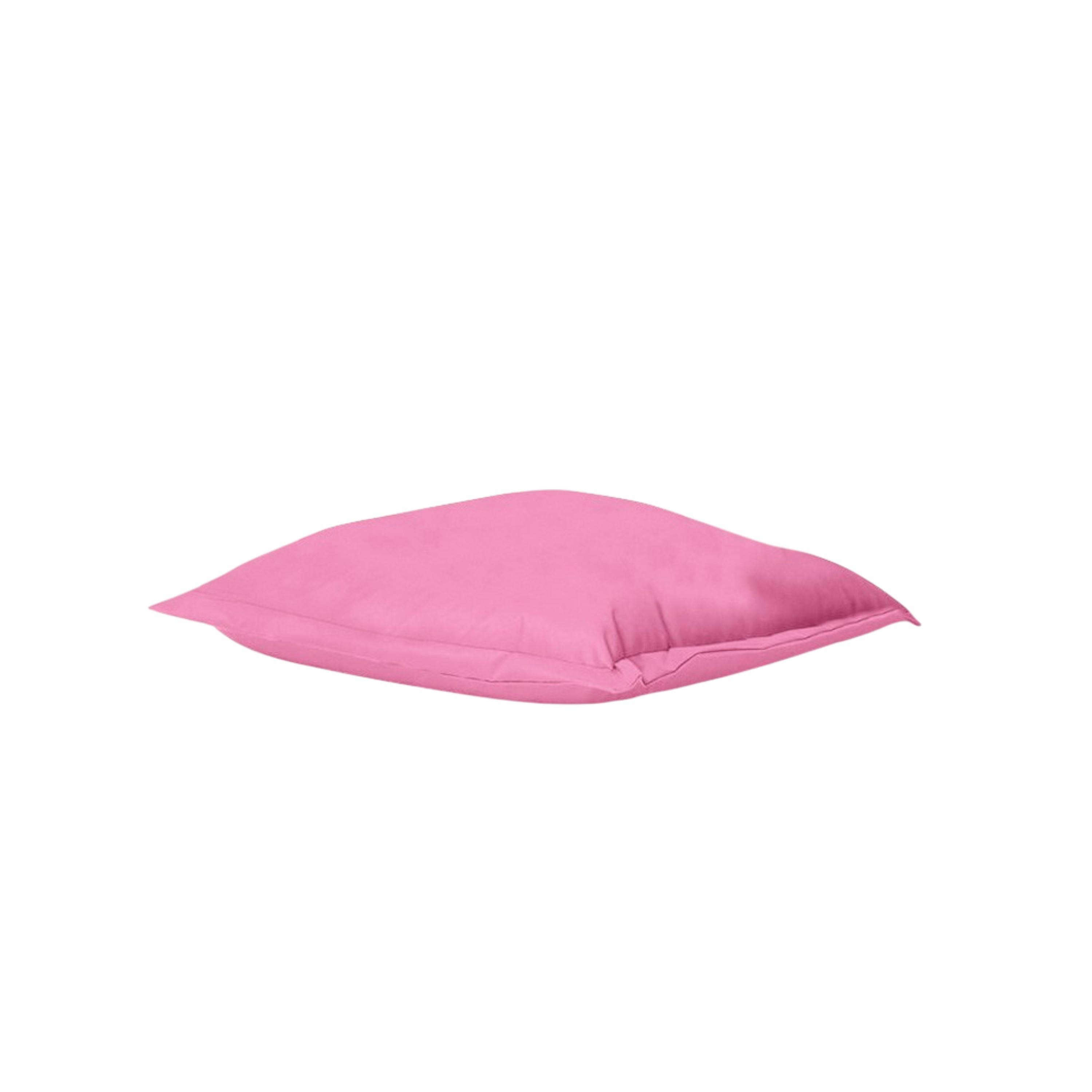 Coussin pouf extérieur rose ARTA