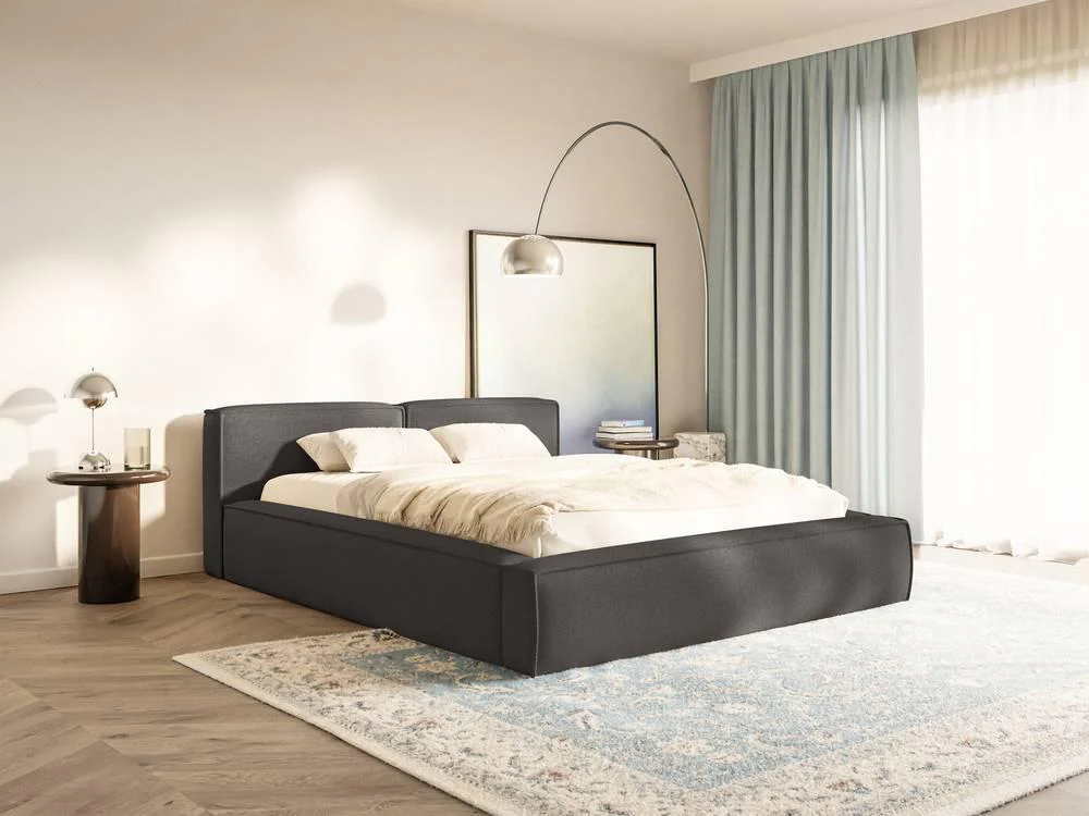Bedframe Remera Slim chenille 160 x 200 cm