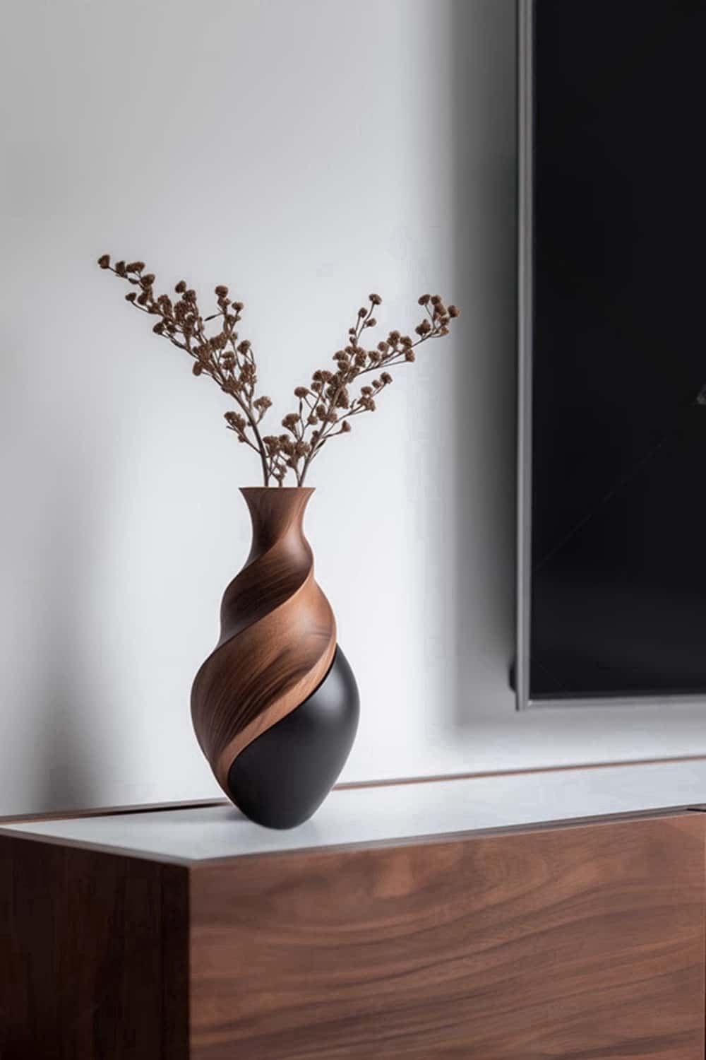 Vase Wood Sculpture #WG024