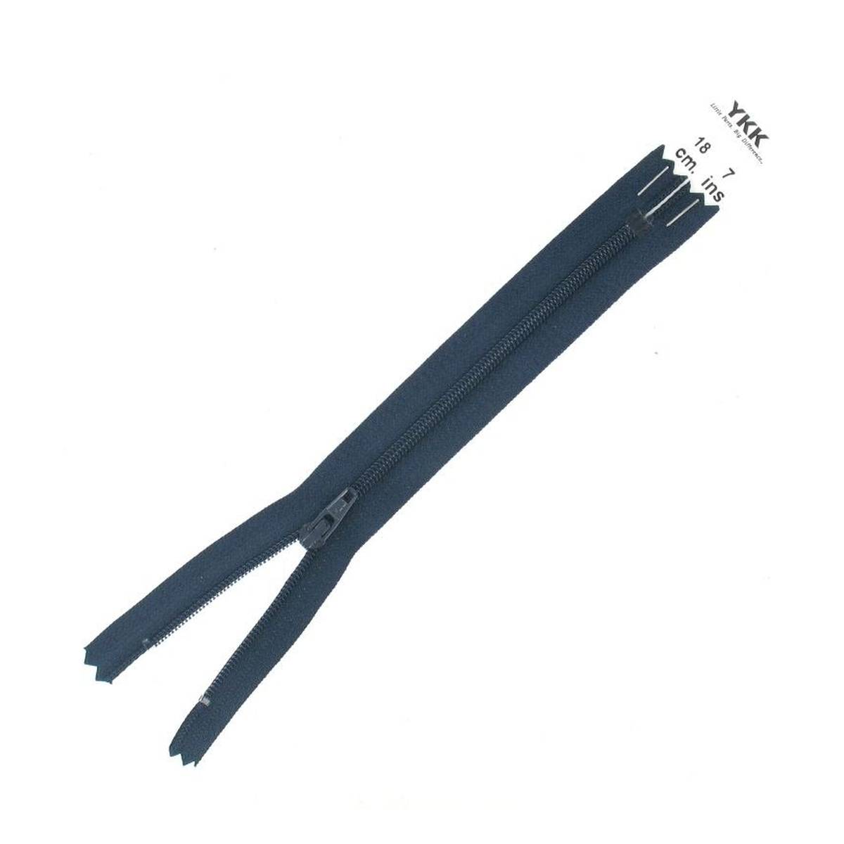 YKK Royal Blue Dress and Skirt Zip 18cm