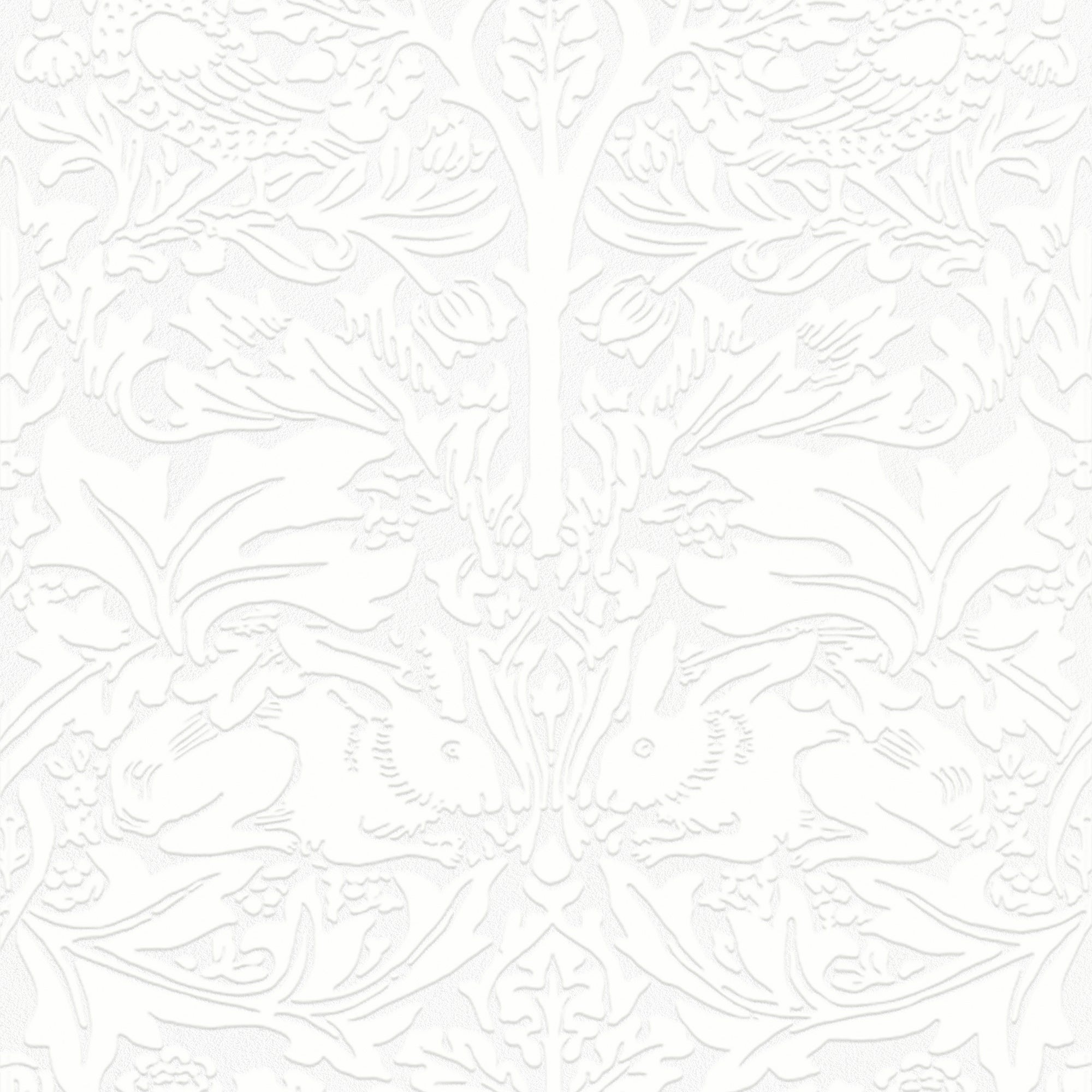 William Morris at Home Vliesbehang - Brother Rabbit Overschilderbaar