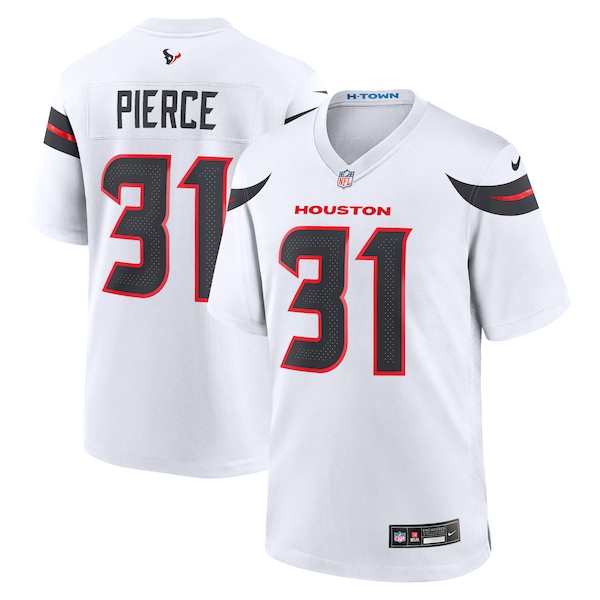 Dameon Pierce Houston Texans Nike Game Jersey - White/Navy/Red