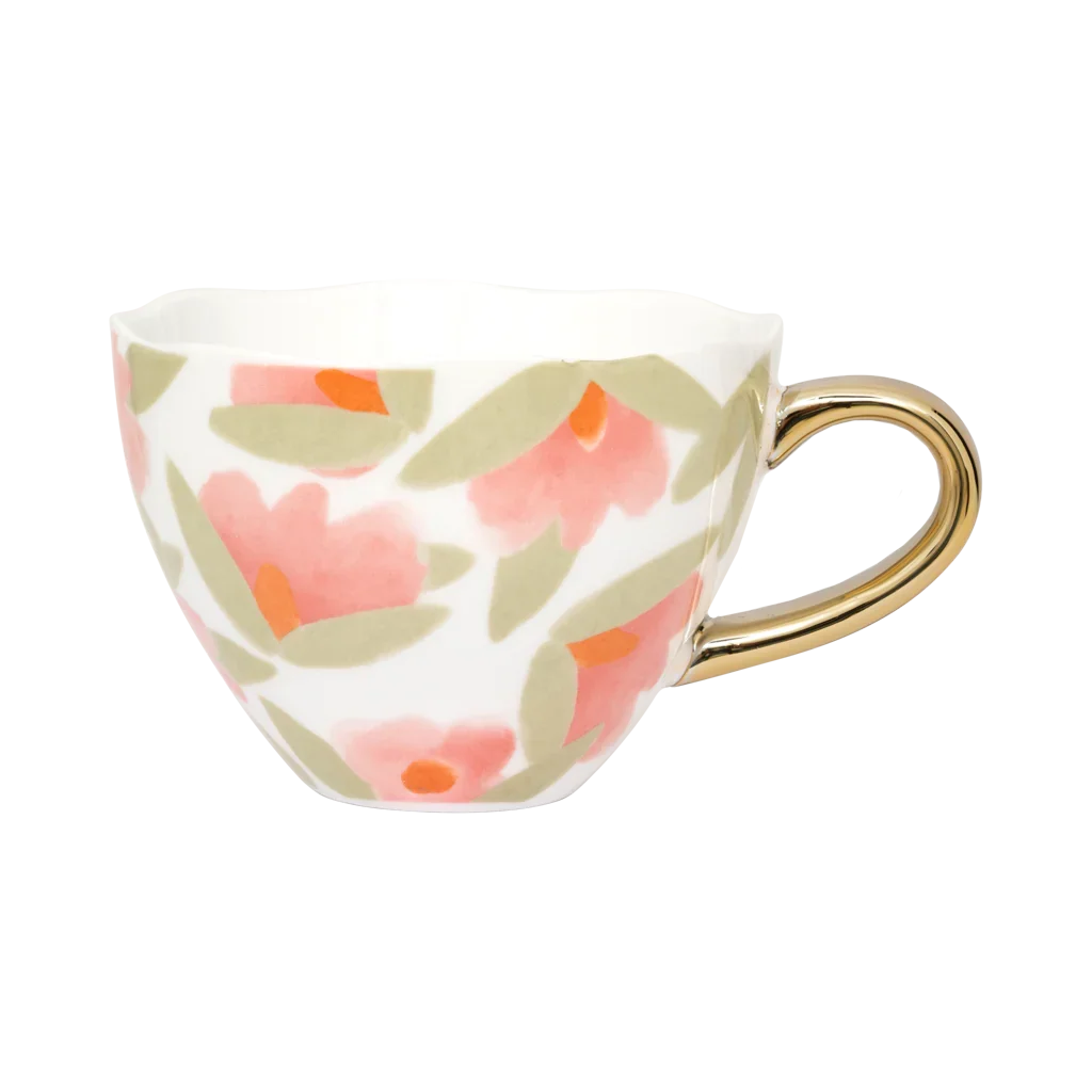 Urban Nature Culture Good Morning kopje Cappuccino/Tea Lilja - Burnt Coral - 11x8cm