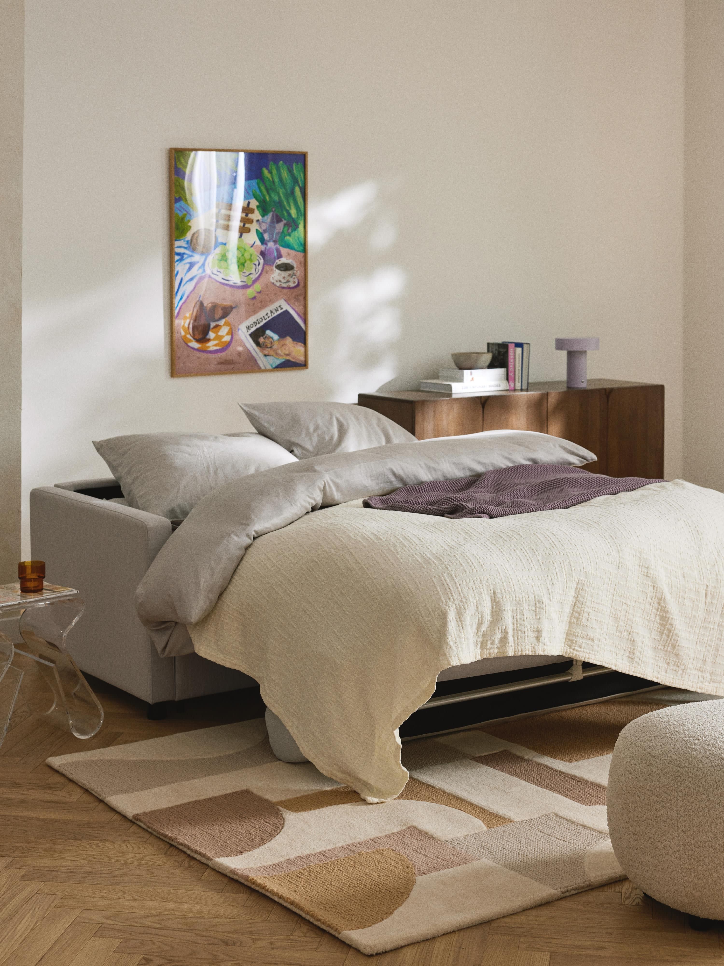 Schlafsofa Morgan (2-Sitzer) mit Matratze