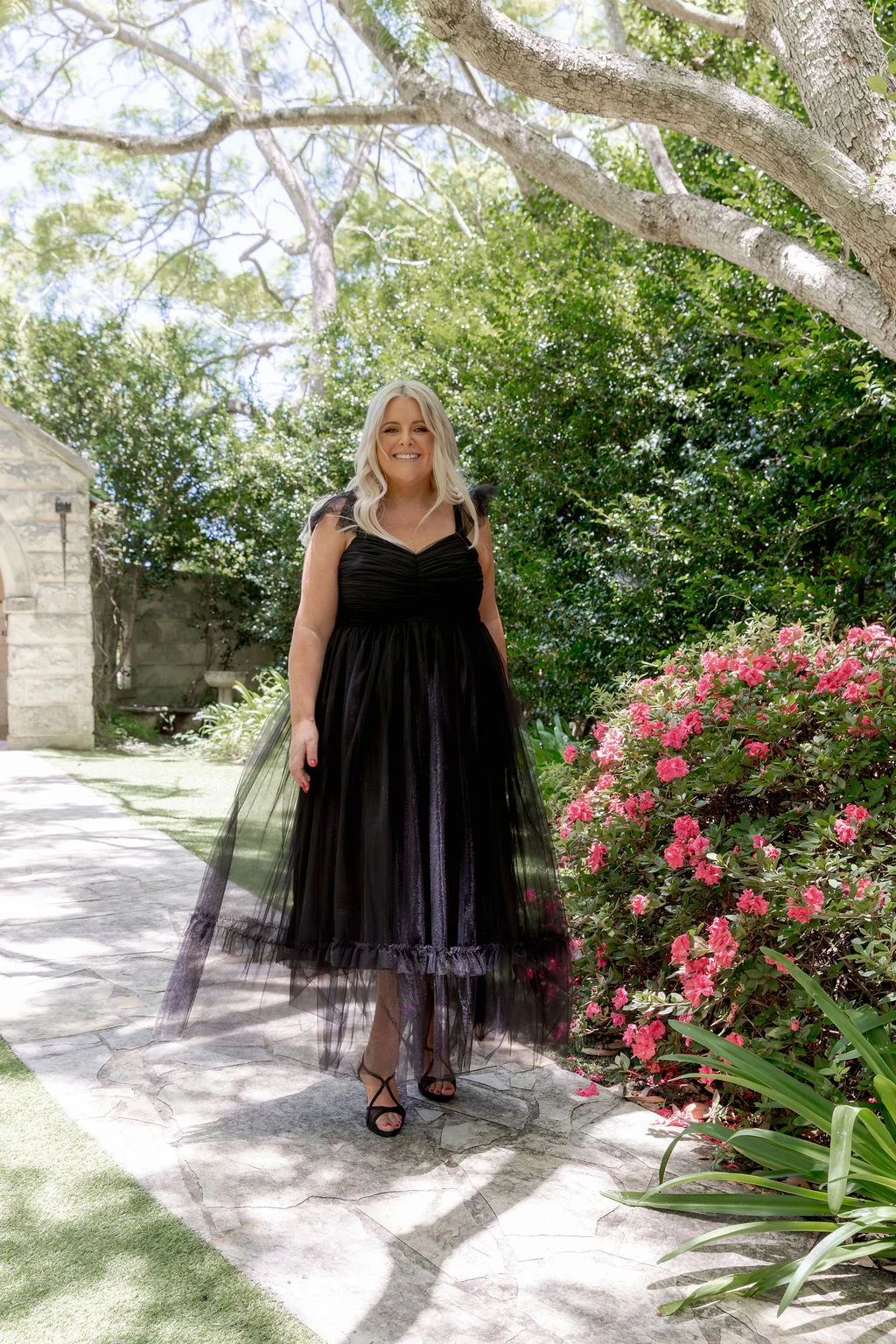 Princess Maxi Dress in Black