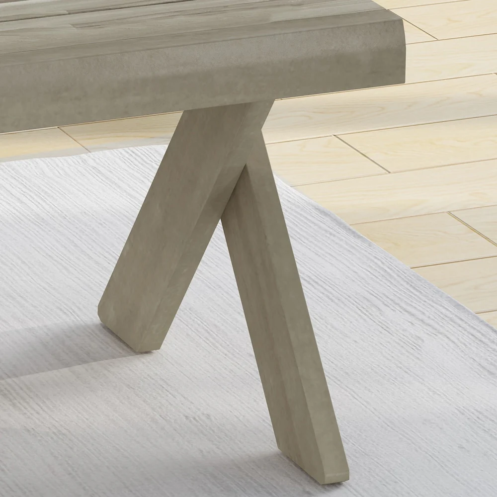 Esmeralda Farmhouse Acacia Wood Coffee Table by Christopher Knight Home