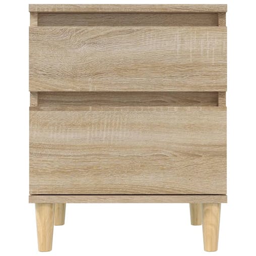 NNEVL Bedside Cabinet Sonoma Oak 40x35x50 cm