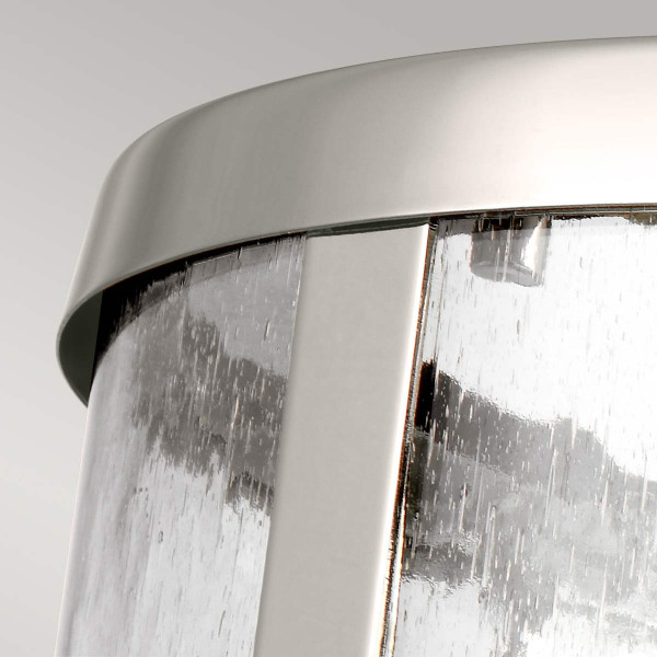 Lampa wisząca polerowany nikiel Harrow 1xE27x60W Feiss