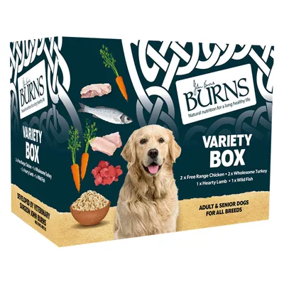 Burns Variety Box Wet Dog Food 6 x 395g