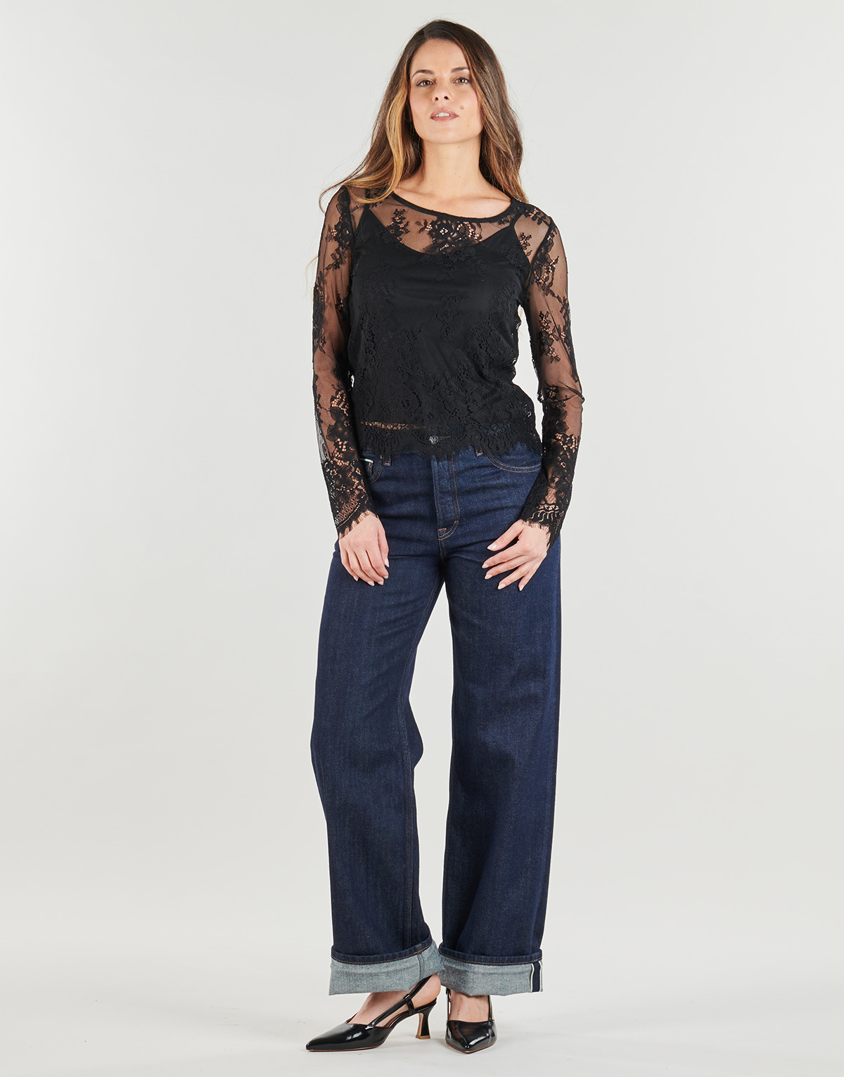 Tommy Jeans - MIA MR RLXD STR SL CBF DI9055 CO - Raw