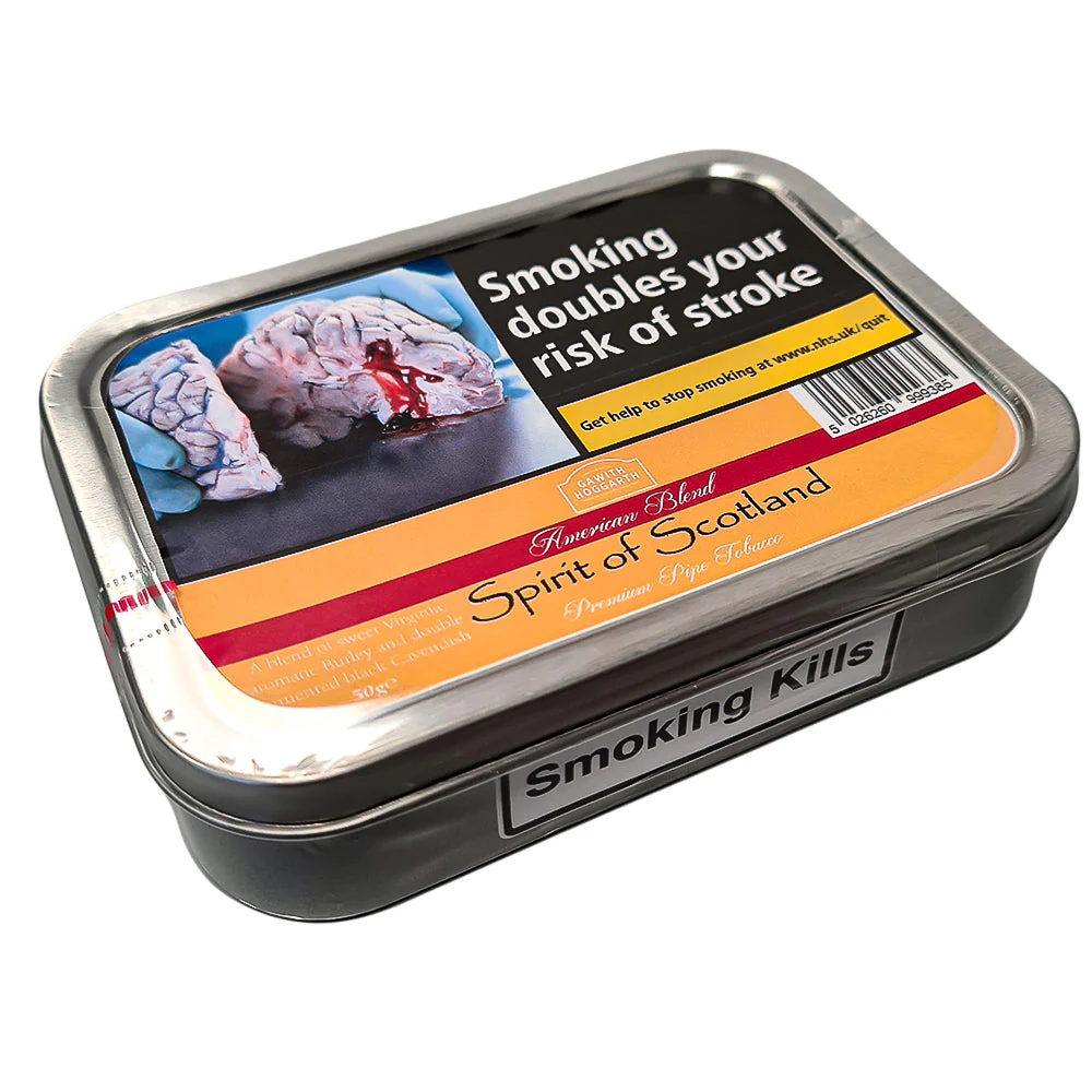 Gawith Hoggarth American Blend Spirit of Scotland Pipe Tobacco 50g Tin