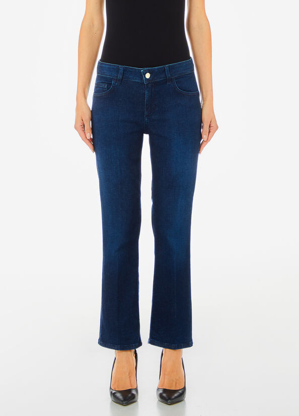 Jeans bootcut bottom up