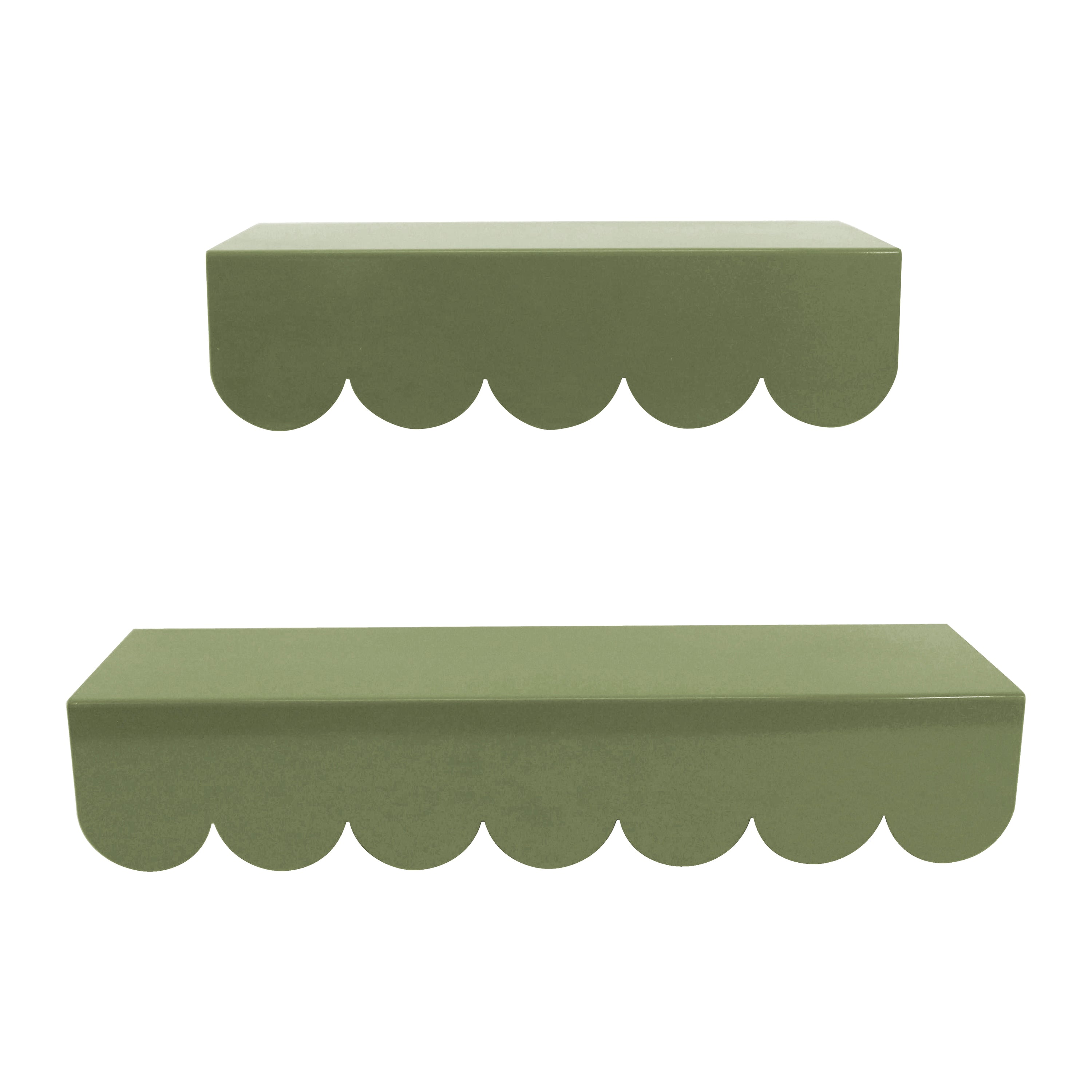 by fonQ Dottie Wandplank - Set van 2 - Sage