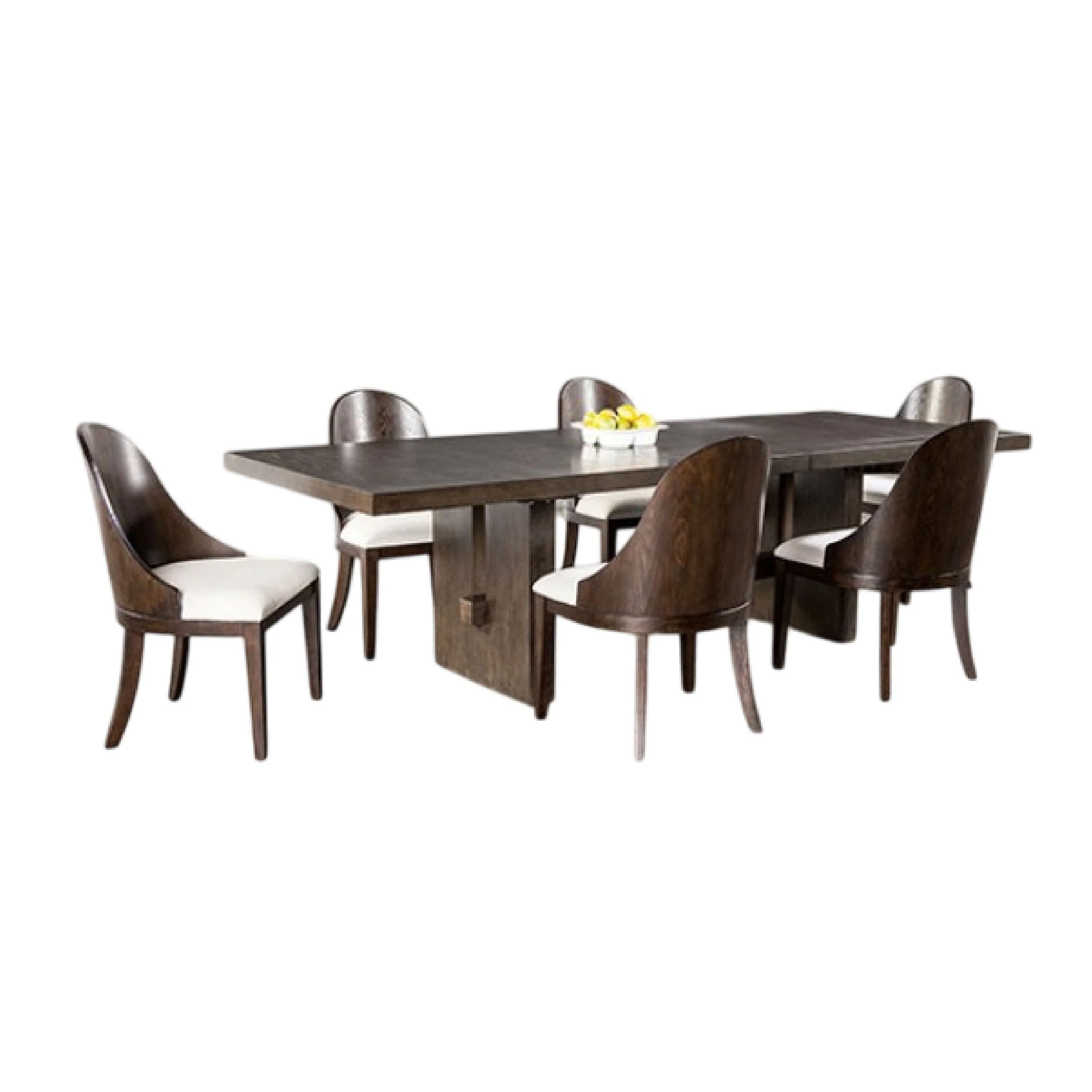 Mordy 9pc Dining Table Set, 72-90 Inch Expandable Leaf, 8 Chairs