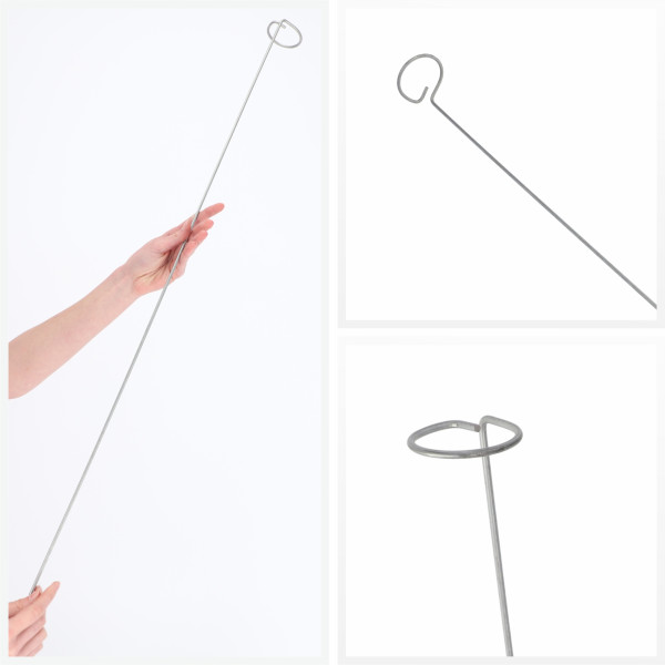Podpora Podpórka Do Roślin Kwiatów Róż Stal 90 cm