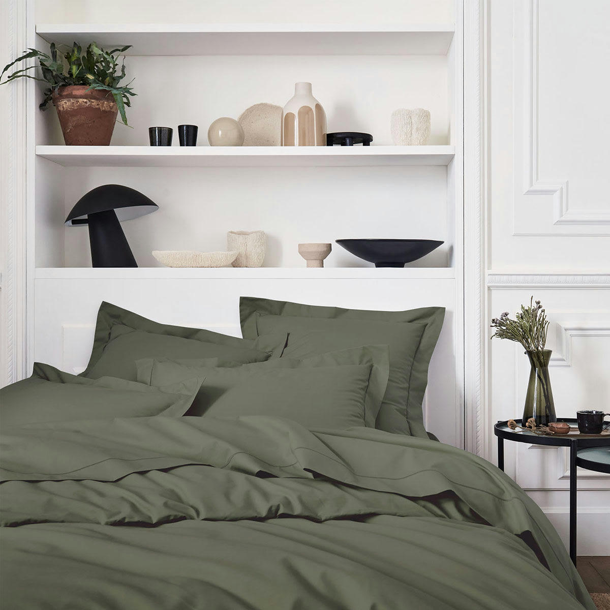 ROYAL LINE JUNGLE - Taie d'oreiller en percale de coton jungle 50x70