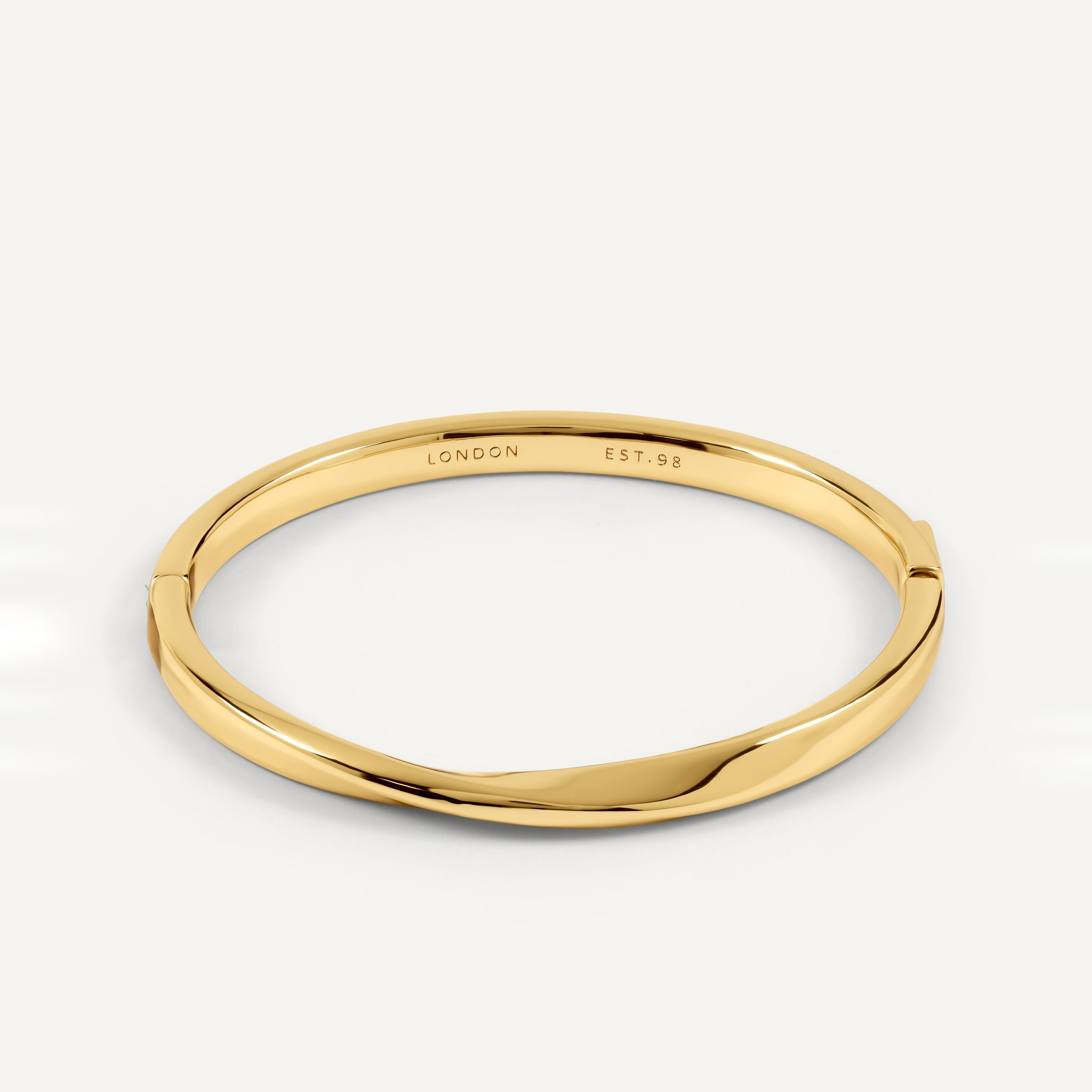 The Belsize - Gold Twist Bangle