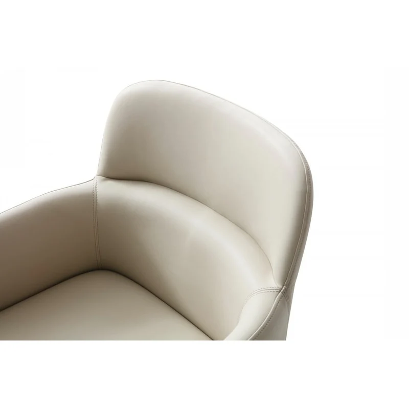 Carson Carrington Accord Modern Beige Eco-leather Dining Armchair