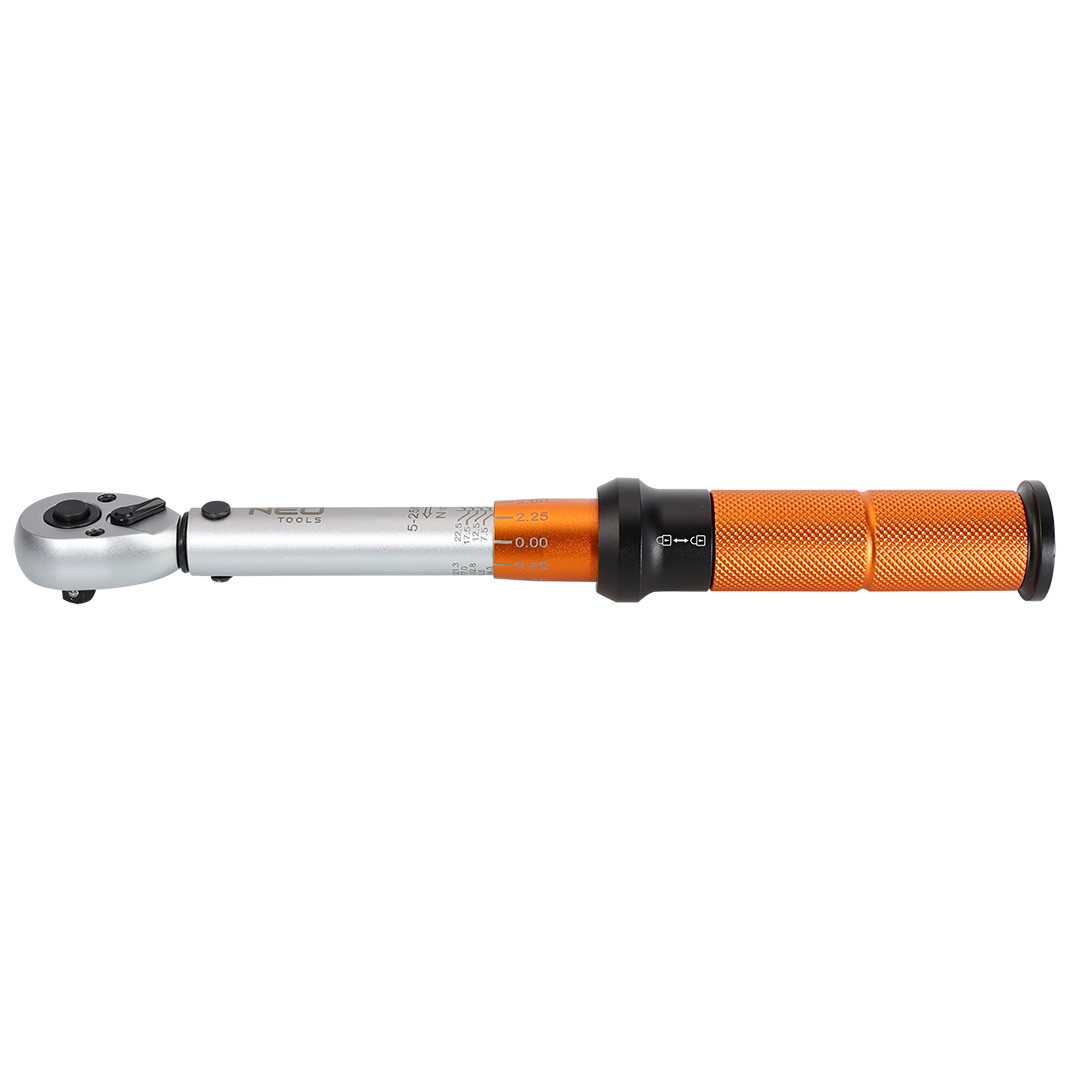 Klucz dynamometryczny 1/4", 5-25 Nm NEO 08-822