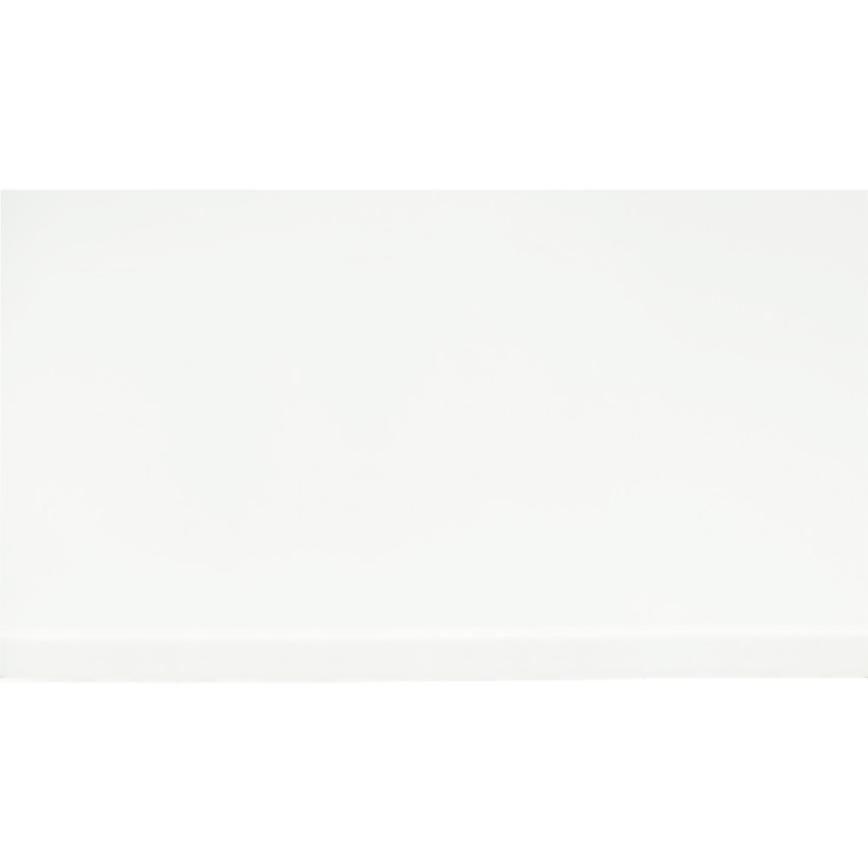 Plan de travail en bois aggloméré blanc 302 x 60 x 2,8 cm CANDO