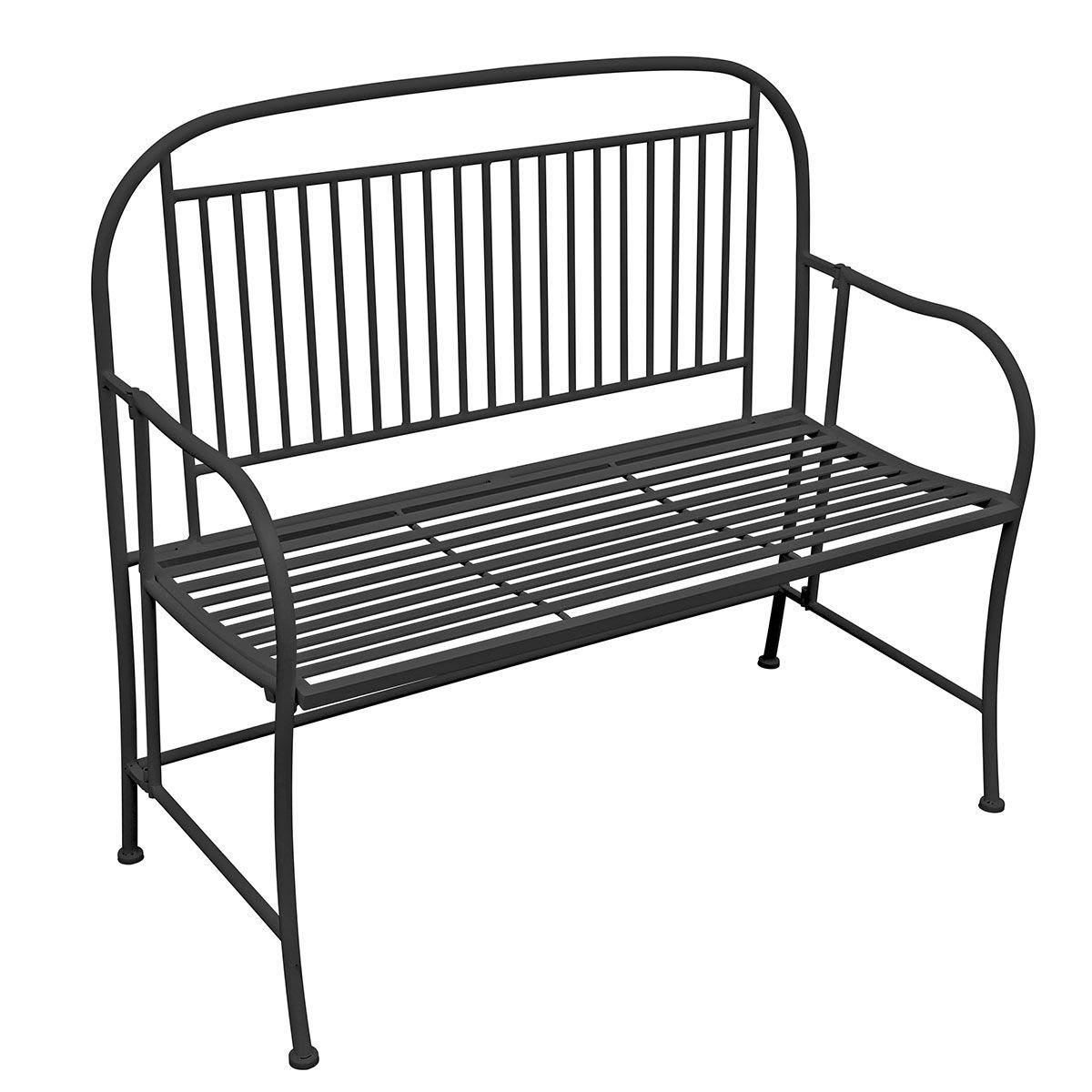 - Banc en fer forgé pliant