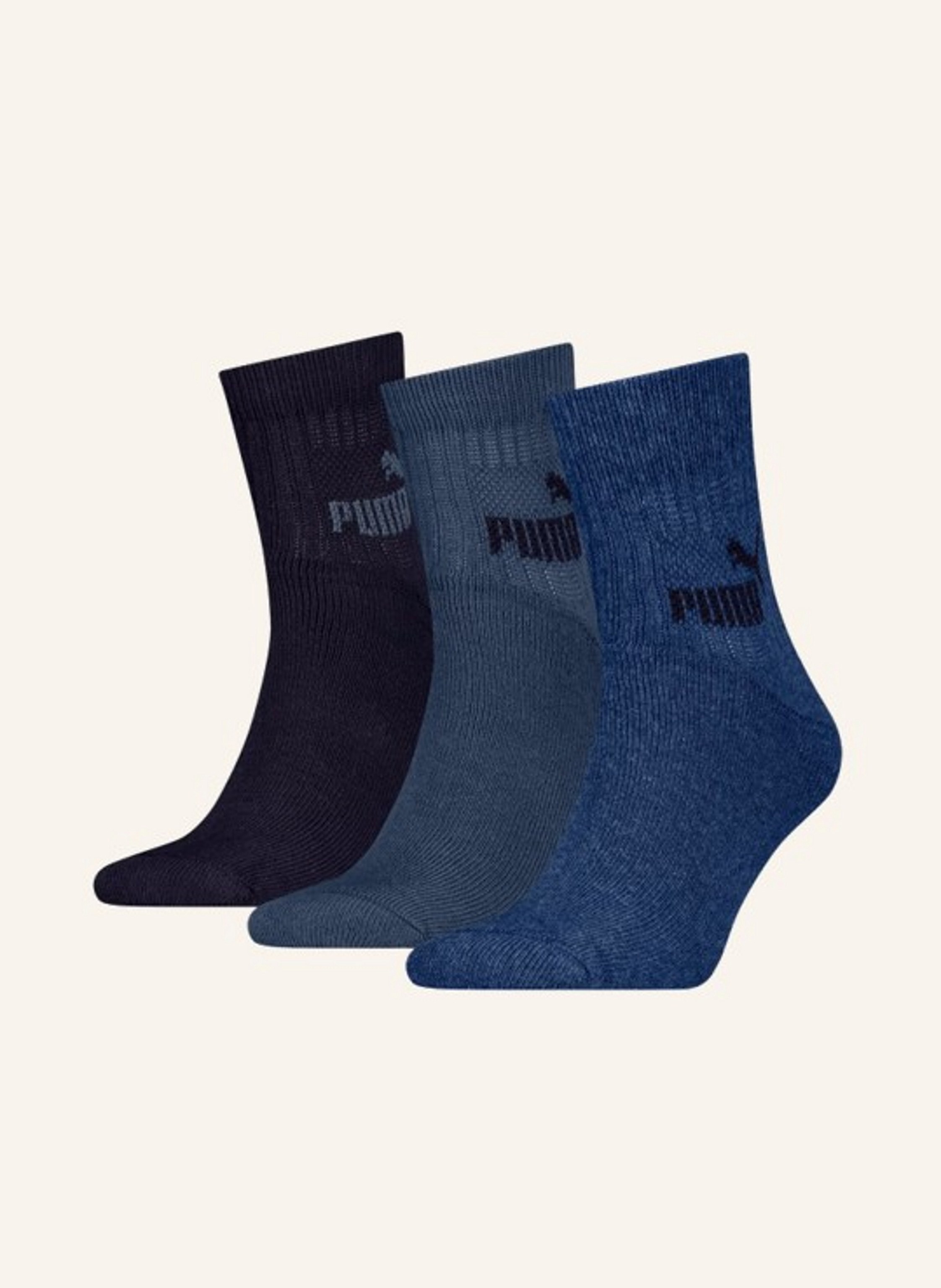 PUMA Sportsocken ELEMENTS SHORT 3-PACK