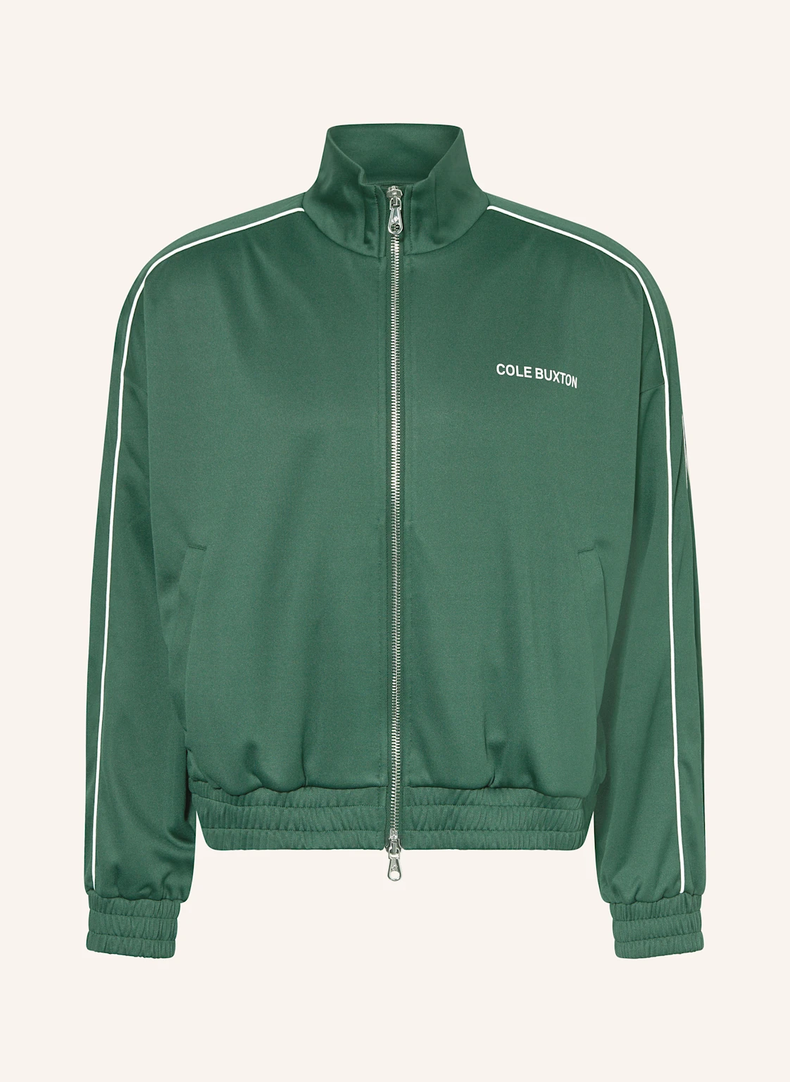 COLE BUXTON Sweatjacke PIPED mit Galonstreifen